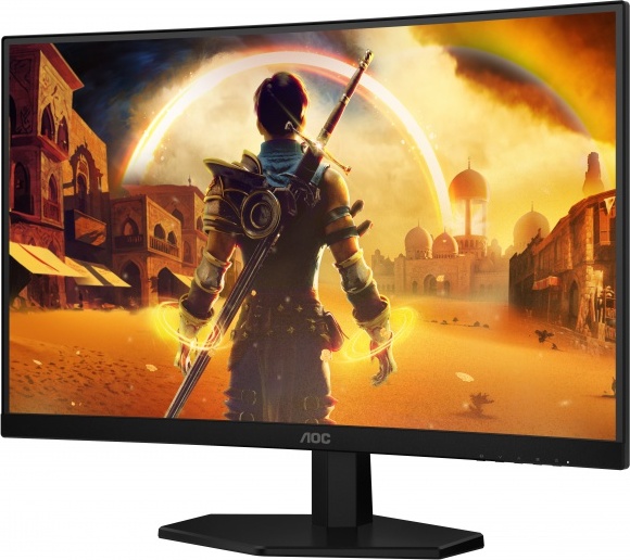 Aoc c27g42fe 27 curved monitor 3 orig - AOC C27G42FE Curved gaming 27" Monitor (zwart)