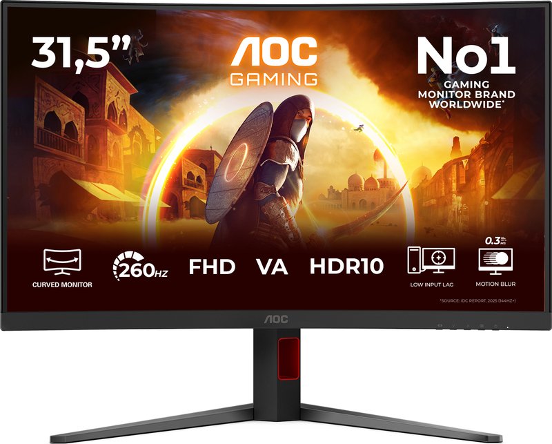 Aoc c32g4z 31 5 curved monitor - AOC C32G4Z 31.5" Monitor (Black)