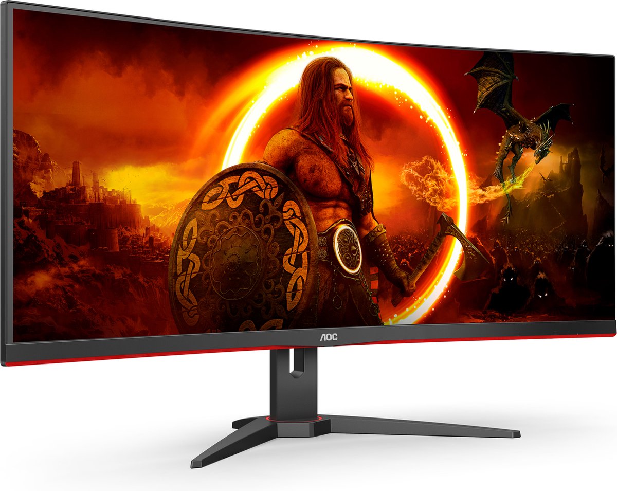 Aoc Cu34G2Xe - Wqhd Ultrawide Curved Gaming Monitor - 144Hz - 34 Inch - afbeelding 4