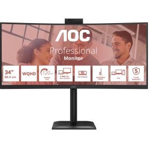 E4 CU34E4CW Quad 34" Monitor (Black) - afbeelding 9