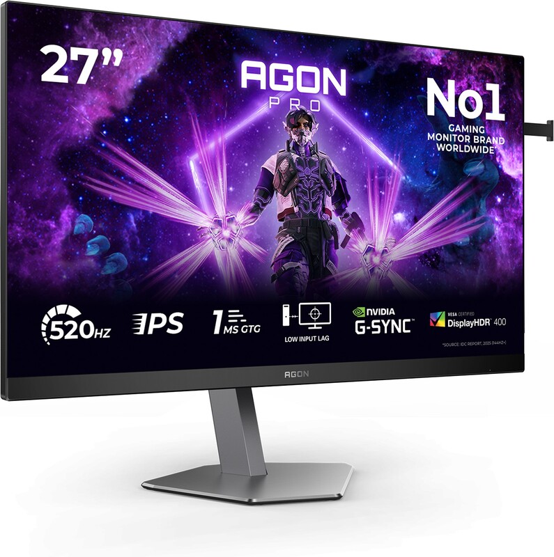 Aoc g2 ag276fk 27 full hd ips 2 orig - Gaming-Monitor AOC AGON PRO AG276FK 27" Monitor (Black / Grey)