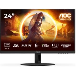 AOC Aoc G4 24G4Hre - Full Hd Fast Ips Gaming Monitor - G-Sync Compatible - 0.5Ms - 200Hz - Speakers - 24 Inch