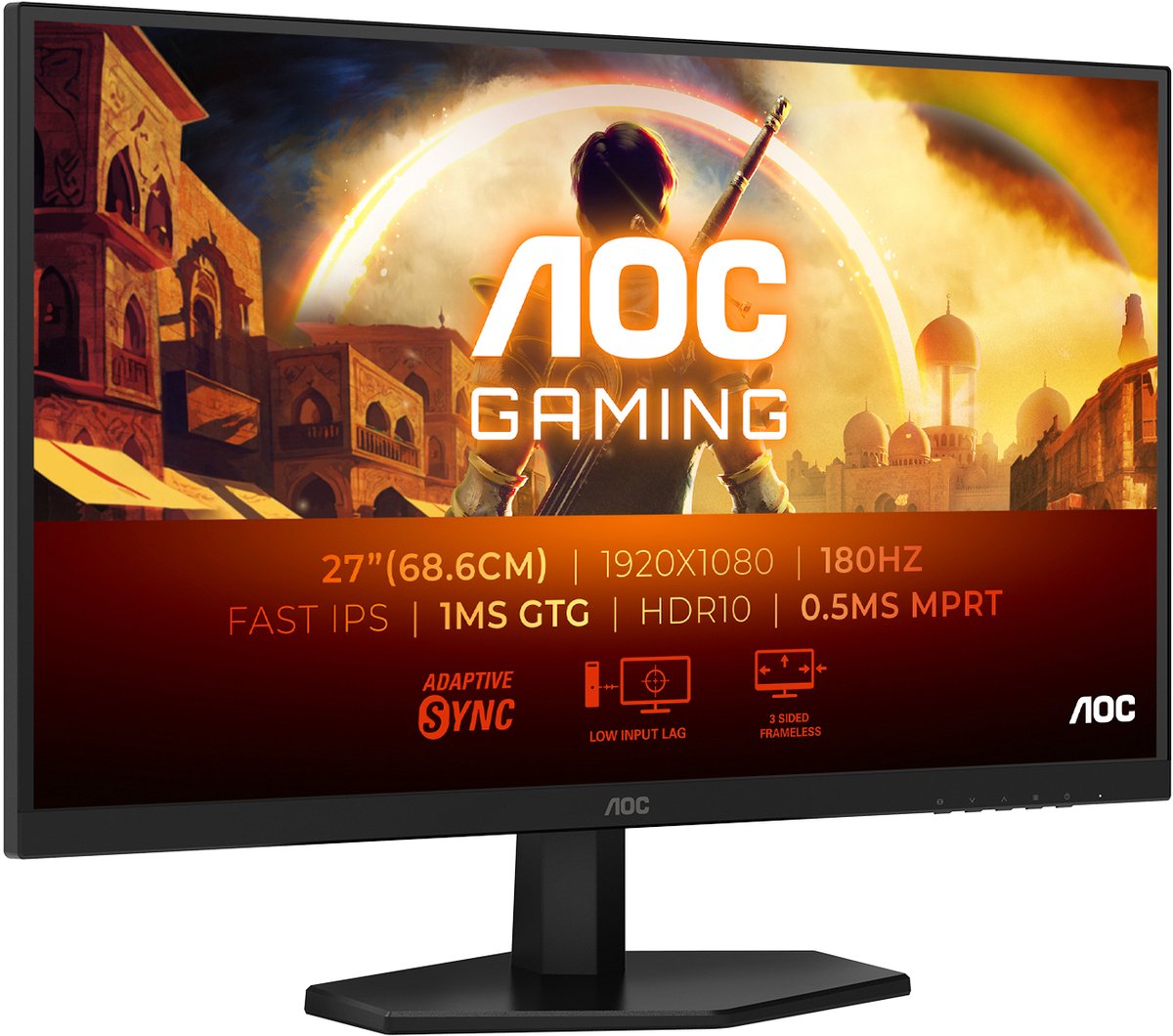 27G42E 27" FHD Fast IPS 180Hz Gaming Monitor - afbeelding 6