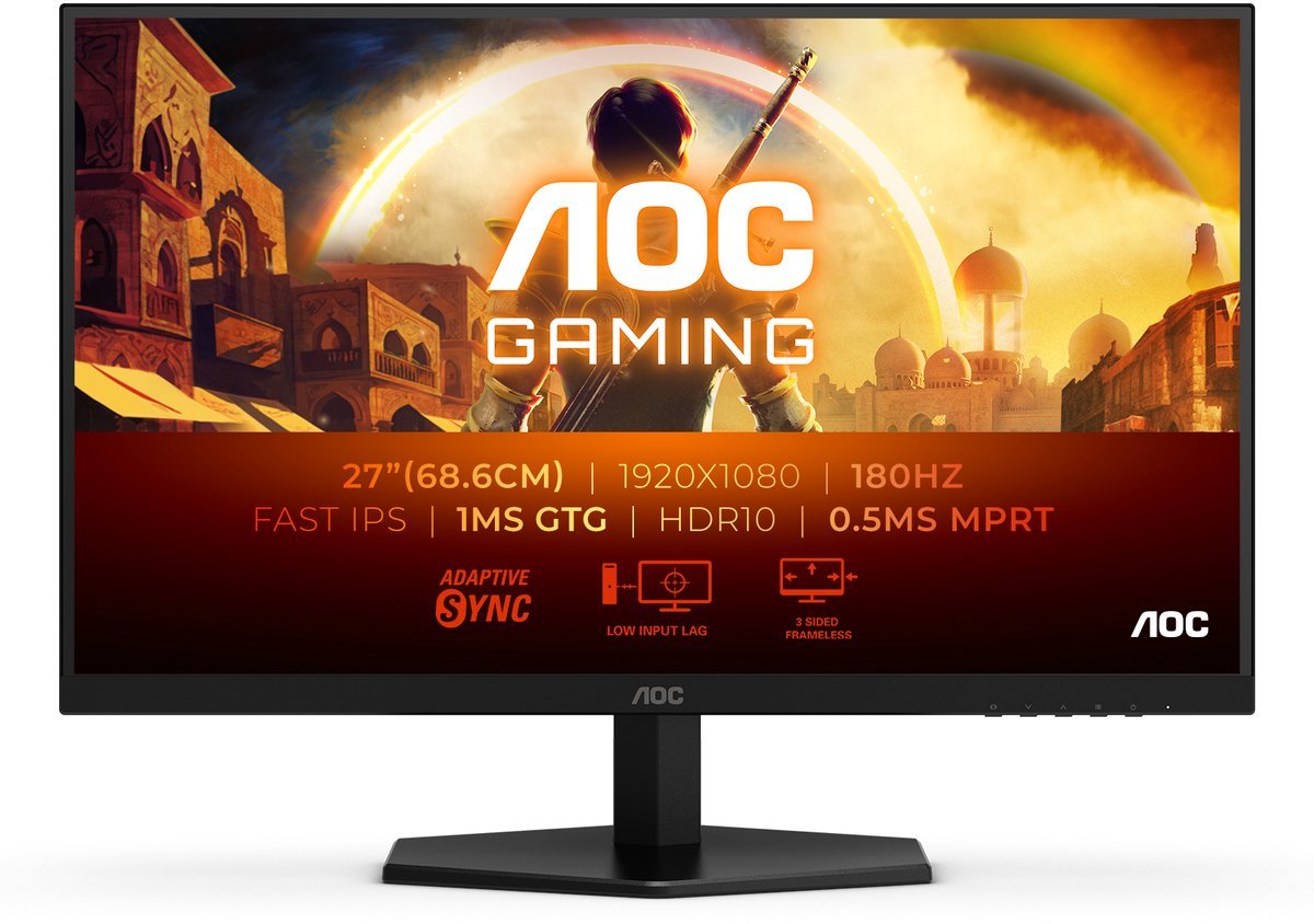 AOC Aoc G4 27G42E Computer Monitor 68,6 Cm (27") 1920 X 1080 Pixels Full Hd Lcd Zwart