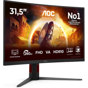 Aoc g4 c32g4z computer monitor 80 2 orig - AOC C32G4Z 31.5" Monitor (Black)