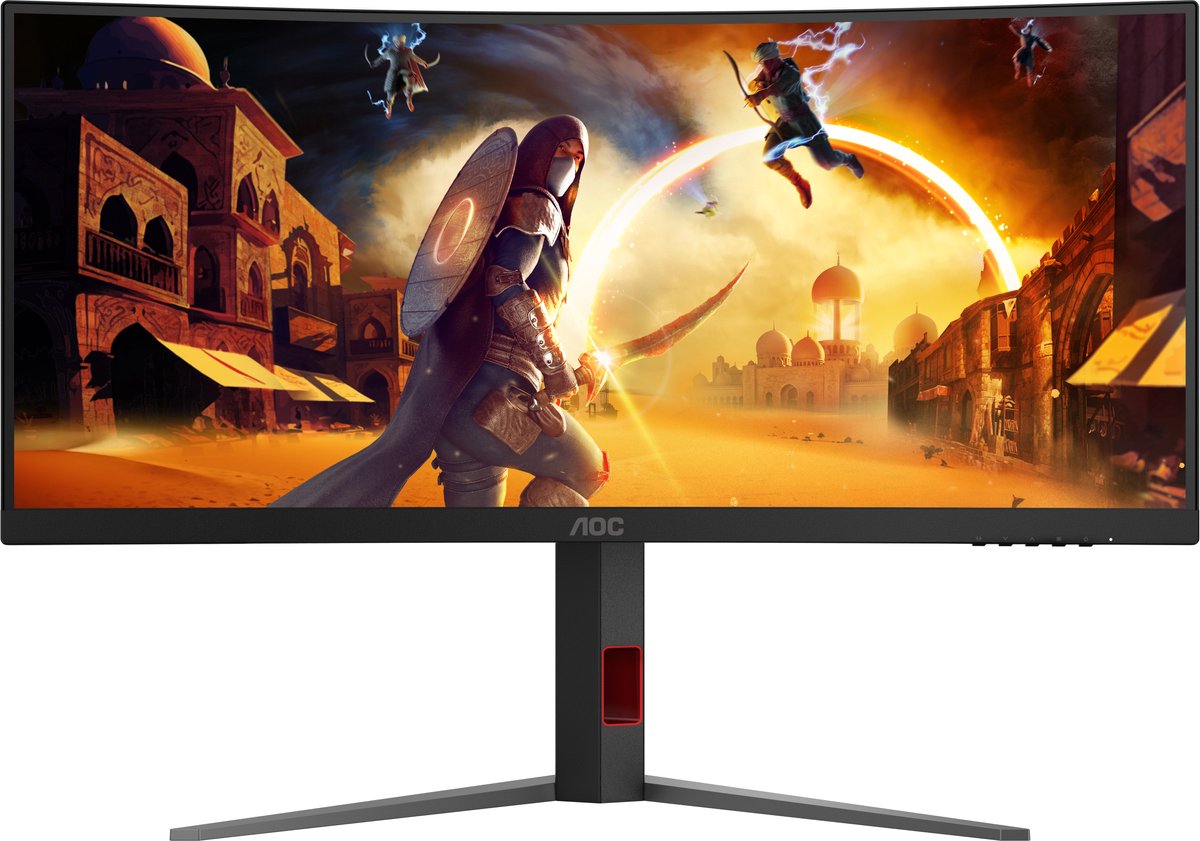 Aoc G4 Cu34G4 - Wqhd Curved Ultrawide Gaming Monitor - 180Hz - 34 Inch - afbeelding 2