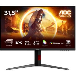 AOC Aoc G4 U32G4U - 4K Dual Frame Ips Gaming Monitor - Uhd 160Hz - Fhd 320Hz - Hdmi 2.1 - Console Ready -32 Inch