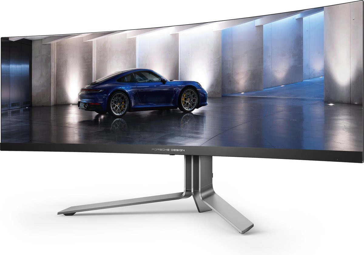 Aoc Porsche Pd49 - Dqhd Qd-Oled Ultrawide Gaming Monitor - Kvm-Switch - Usb-C - afbeelding 2