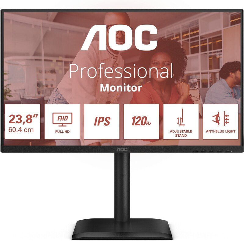 Aoc professional 24e4u 24 full hd - AOC 24E4U 23.8" Monitor