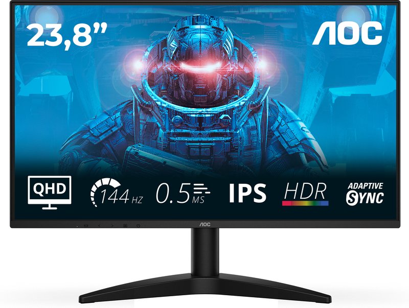 Aoc q24b36x 23 8 monitor - AOC B3 Q24B36X 23.8" Monitor (Black)