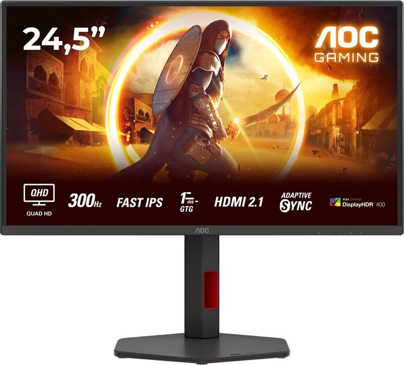 Aoc q25g4sr 24 5 monitor - AOC G4 Q25G4SR 24.5" Monitor (Black)