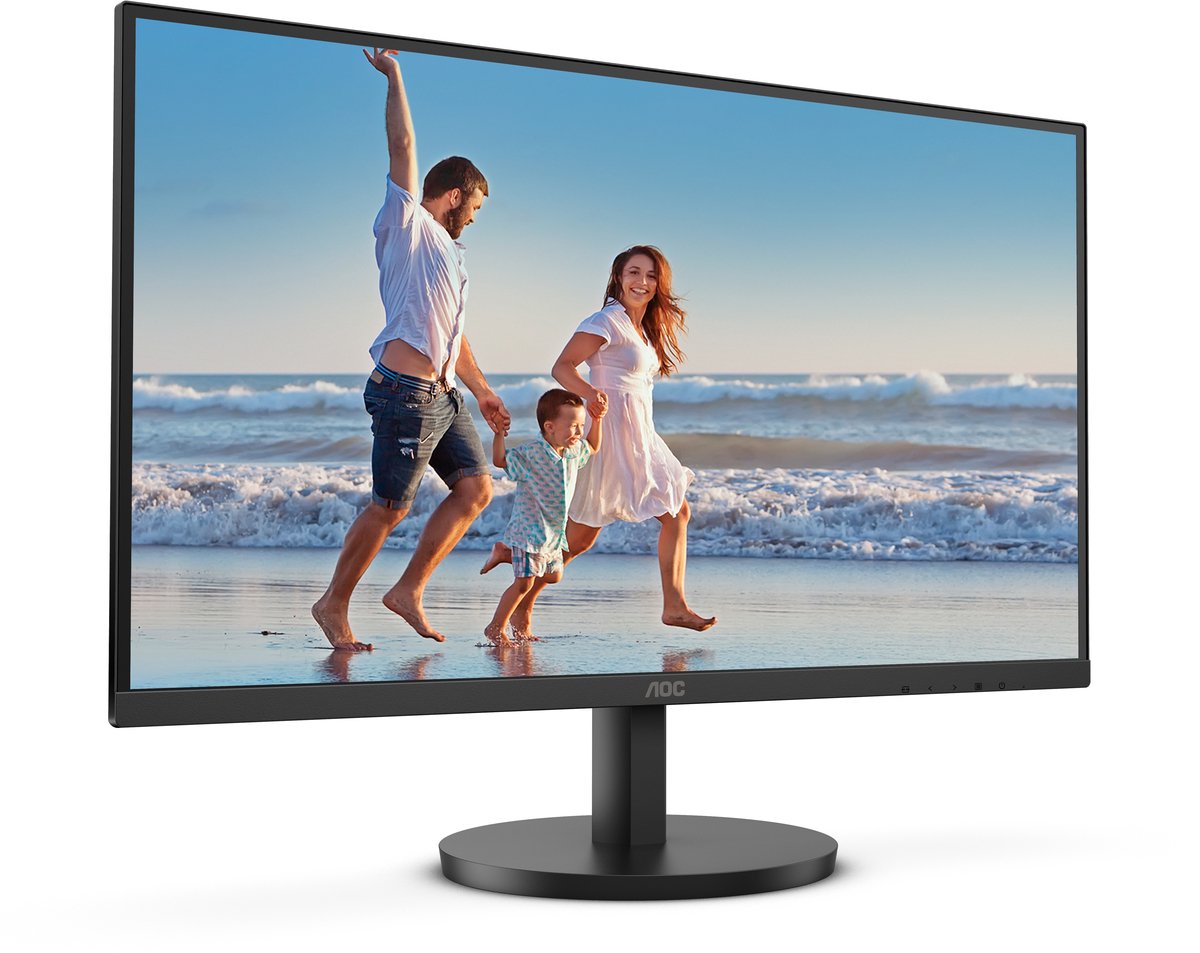 Aoc q27b3ma qhd va 75hz monitor 27 10 orig - AOC Q27B3Ma 27" Monitor (zwart)