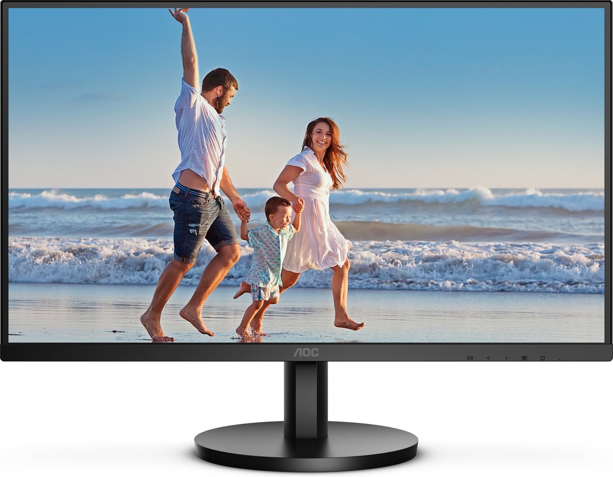 Aoc q27b3ma qhd va 75hz monitor 27 8 orig - AOC Q27B3Ma 27" Monitor (zwart)