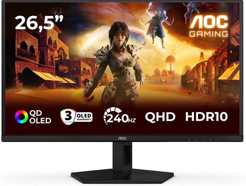 Aoc q27g41zdf 26 5 monitor - AOC Q27G41ZDF 26.5" Monitor (Black)