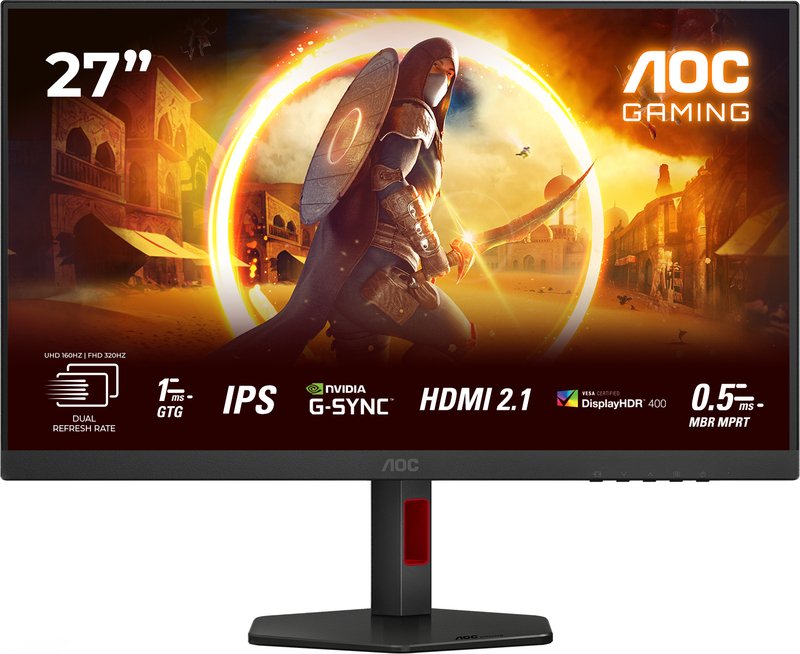 Aoc u27g4r 27 4k uhd monitor - AOC U27G4R 27" Monitor (Black)