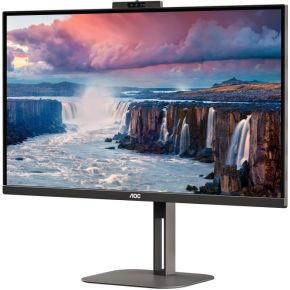 Value-line Q27V5CW/BK Quad USB-C 27" Monitor (Black) - afbeelding 2