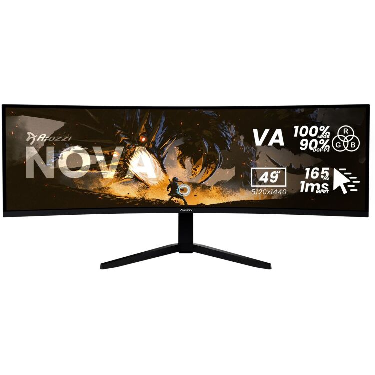 Arozzi Nova Curved v2 Curved gaming 49" Monitor
