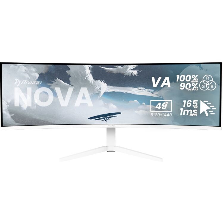 Arozzi Nova Curved v2 Curved gaming 49" Monitor