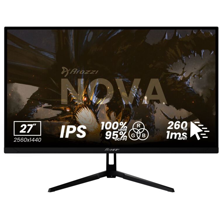 Arozzi Nova gaming 27" Monitor