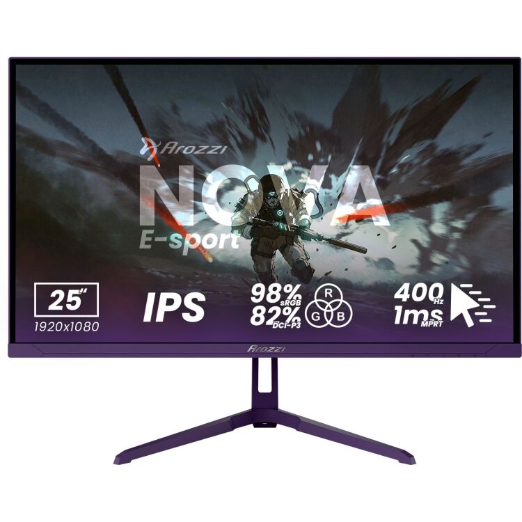 Arozzi Nova E-sport LED 25" Monitor