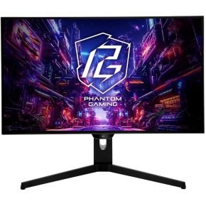ASRock Asrock Phantom Gaming Pgo27Qfs - 27" Qhd - Woled - 240 Hz - 0.03 Ms - Hdmi/Displayport/Usb‑C - Freesync Premium Pro - Gaming Monitor
