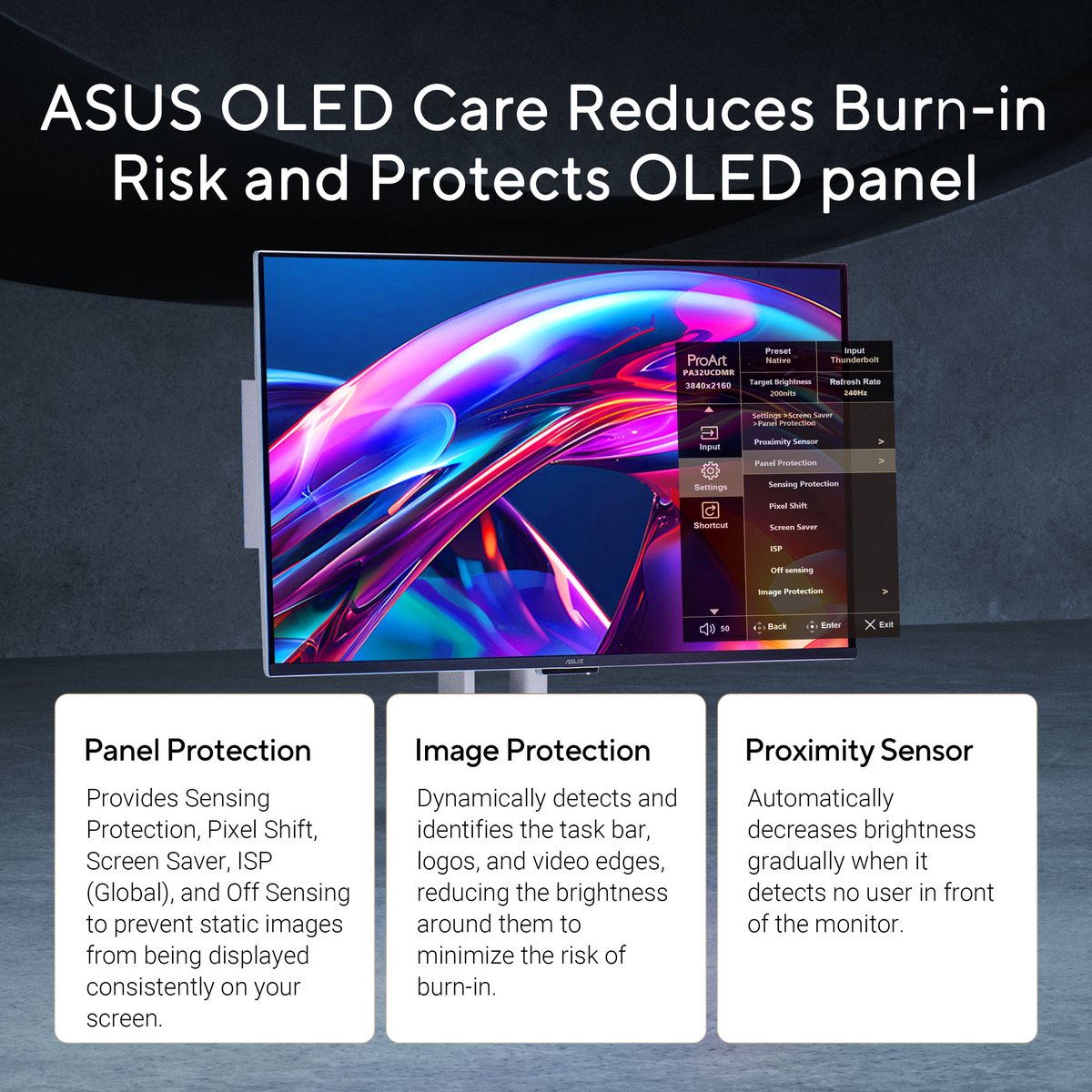 ProArt Display PA32UCDMR-K 31.5" Monitor (Black) - afbeelding 7