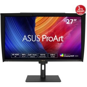 ASUS Asus Proart Pa27Ucge - 4K Uhd Ips Grafisch Designer Monitor - Delta E < 1 Kleurnauwkeurigheid - Ingebouwde Colorimeter - Usb-C 96W - 160Hz, 27 Inch