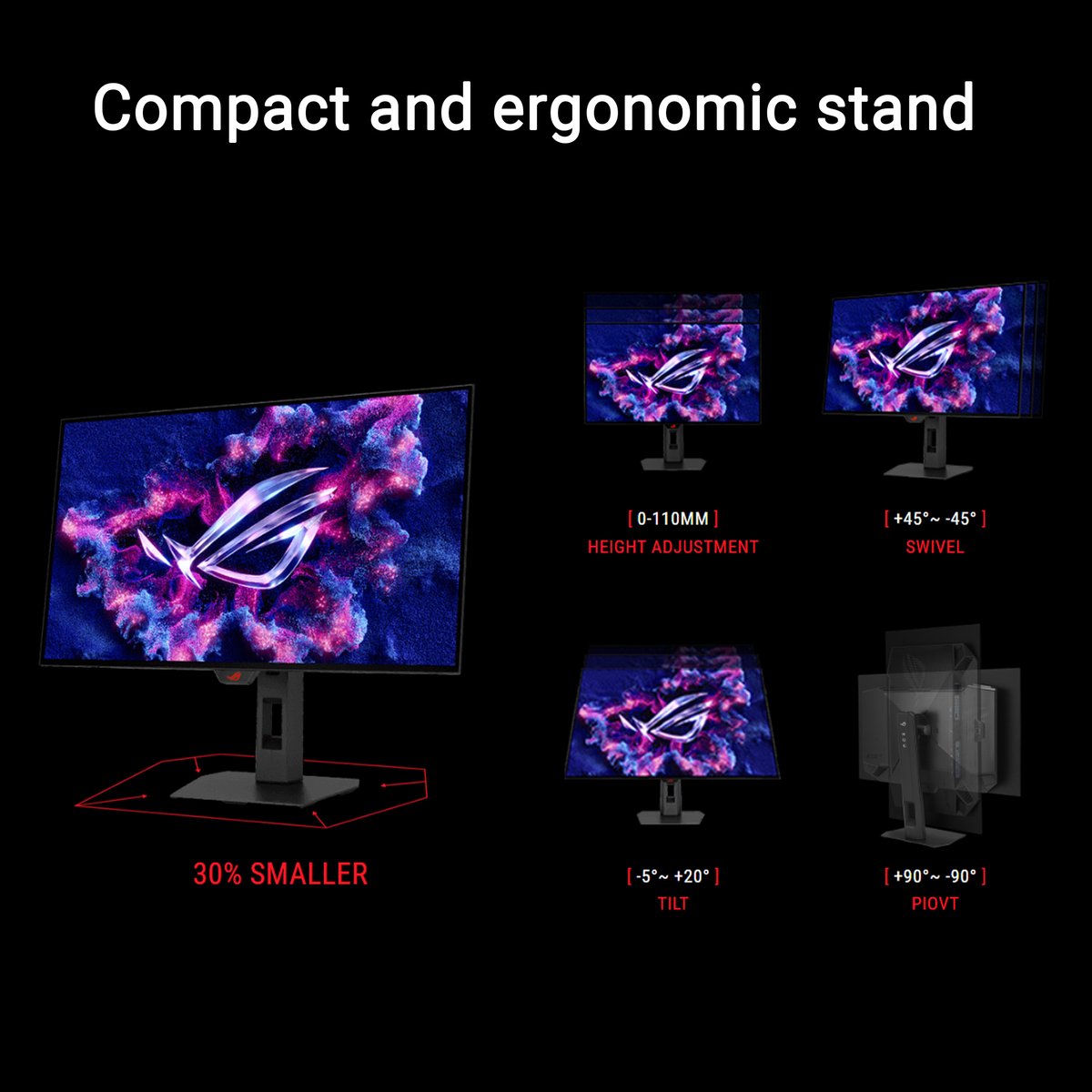 ROG Strix XG27AQWMG 26.5" Monitor - afbeelding 5