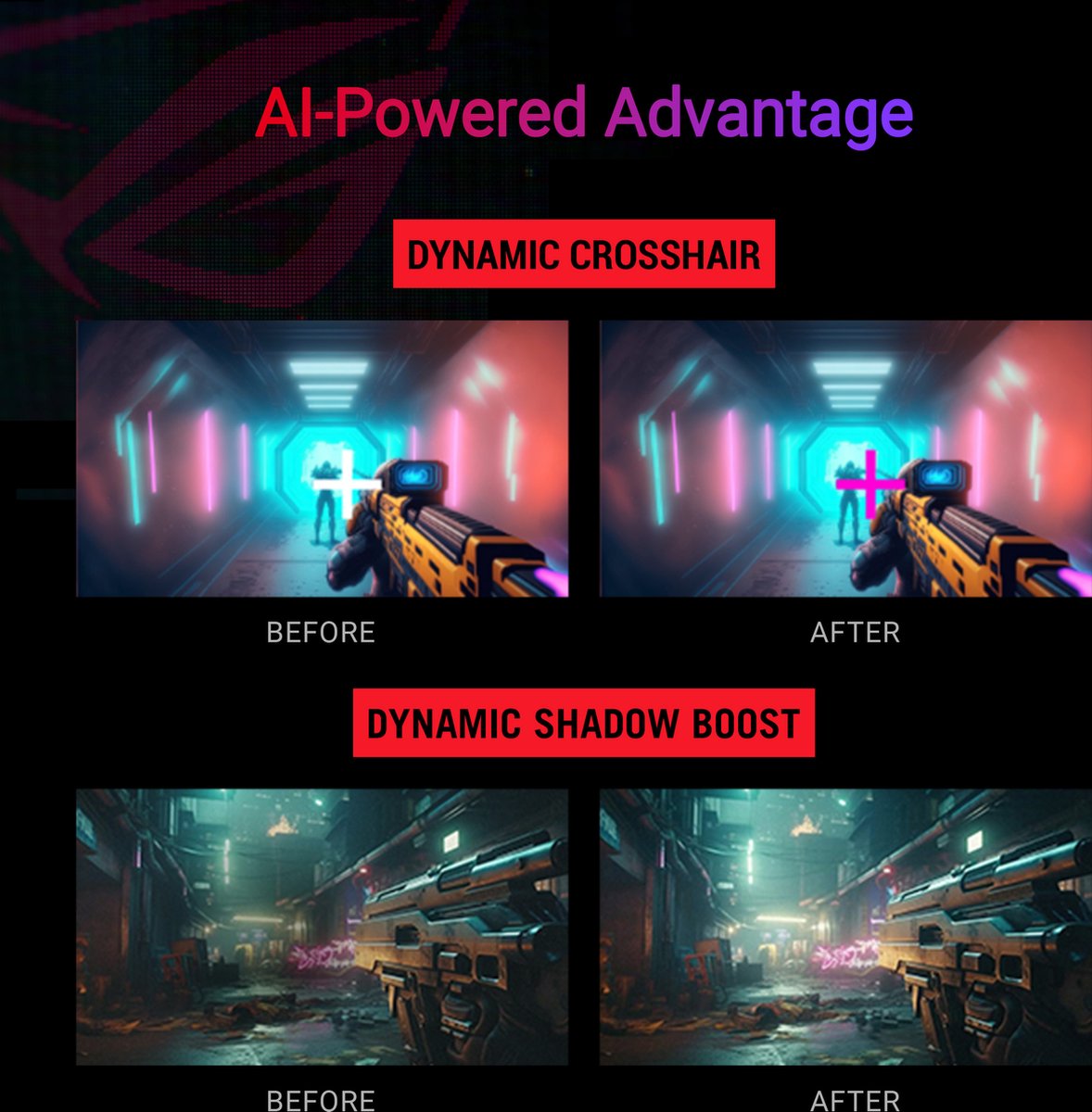 Rog Strix Xg27Wcs 27" Monitor (White) - afbeelding 3