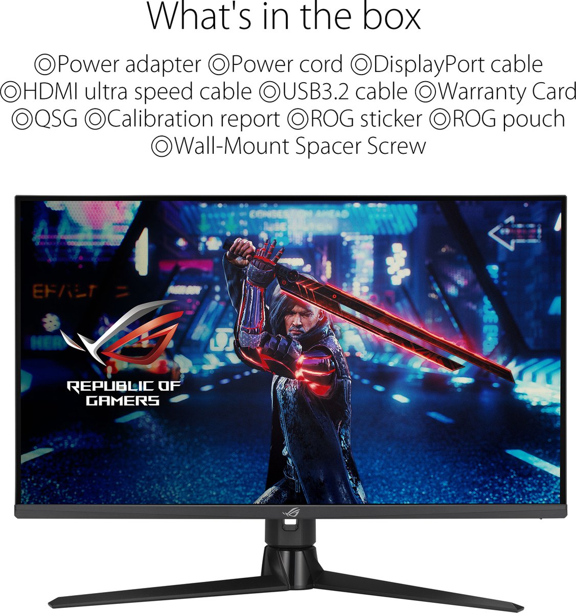 ROG Strix XG32UQ 32" Monitor (Black) - afbeelding 7