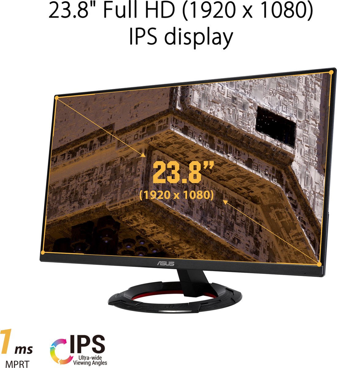 Asus Tuf Gaming Vg249Q1R - Full Hd Gaming Monitor - 165Hz - Ips - 23.8 Inch - afbeelding 7