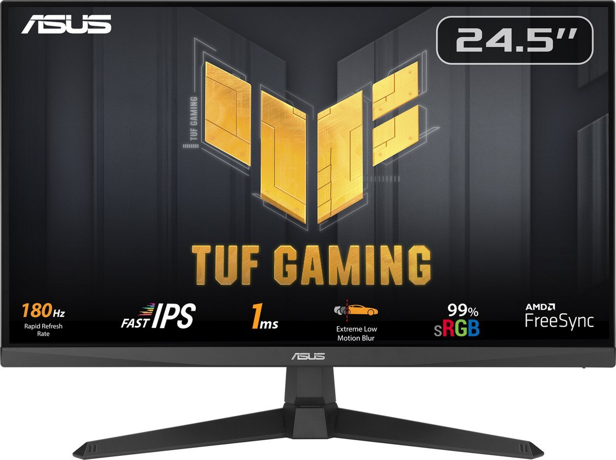 ASUS Asus Tuf Gaming Vg259Q3A - Full Hd Ips 180Hz Gaming Monitor - 25 Inch
