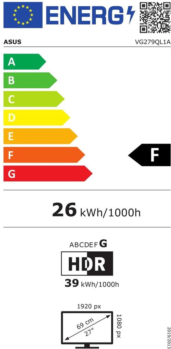 Asus Tuf Gaming Vg279Ql1A - Full Hd Gaming Monitor - 165Hz - Ips - 27 Inch - afbeelding 2