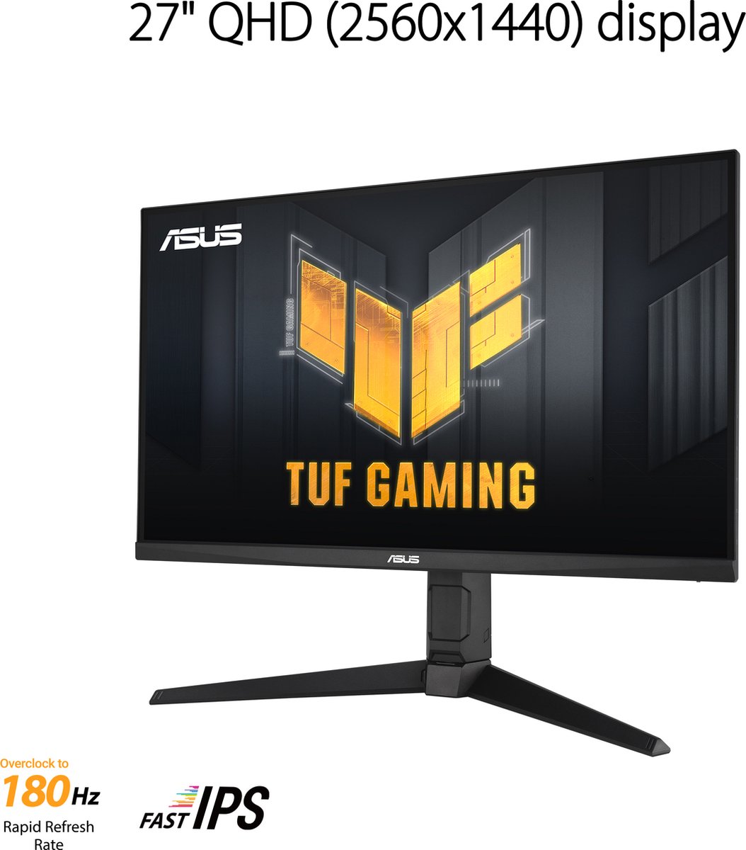 TUF VG27AQL3A 27-inch (2560x1440) Fast 27" Monitor (Black) - afbeelding 5