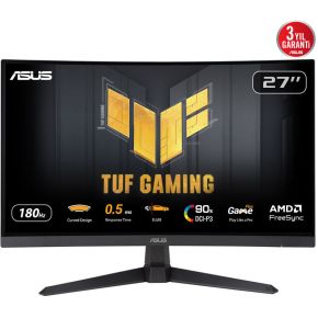 Tuf Vg27Wq3B 27" Monitor (Black) - afbeelding 7