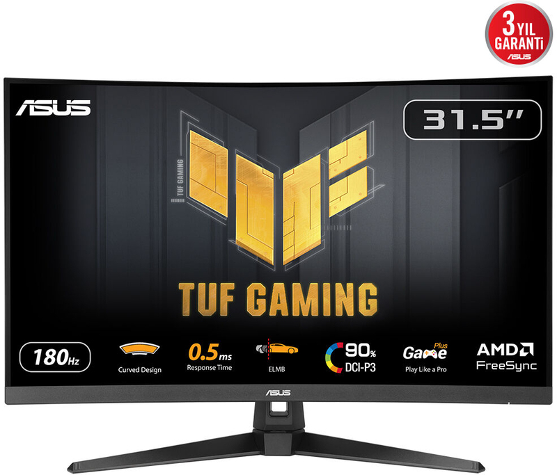 Asus tuf vg32wq3b 32 curved monitor 6 orig - ASUS Tuf Vg32Wq3B - 31.5" Monitor (Black)