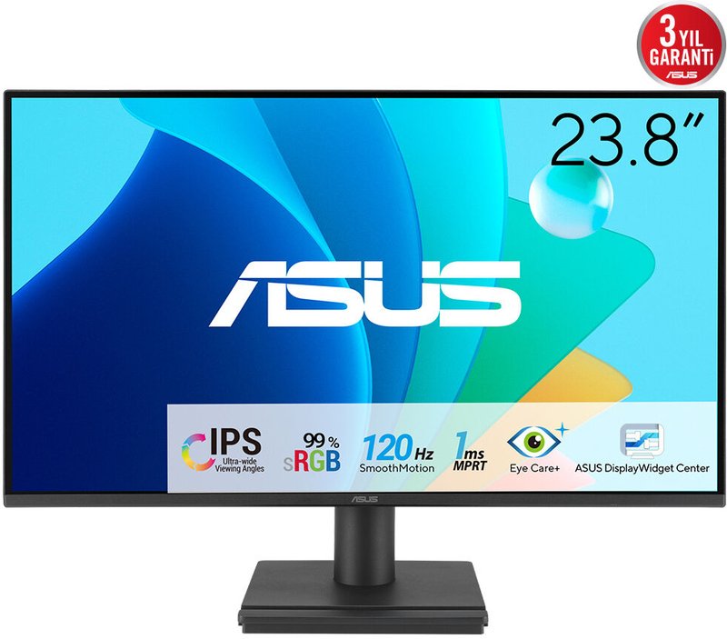 Asus va249hg serie monitor 23 8 inc - ASUS VA249HG Eye Care 23.8" Monitor (Black)