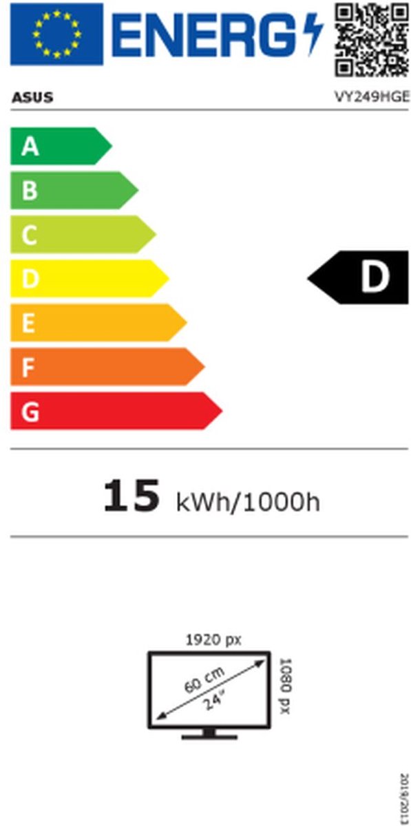 Asus Vy249Hge - Full Hd Gaming Monitor - 144Hz - Ips - 24 Inch - afbeelding 2