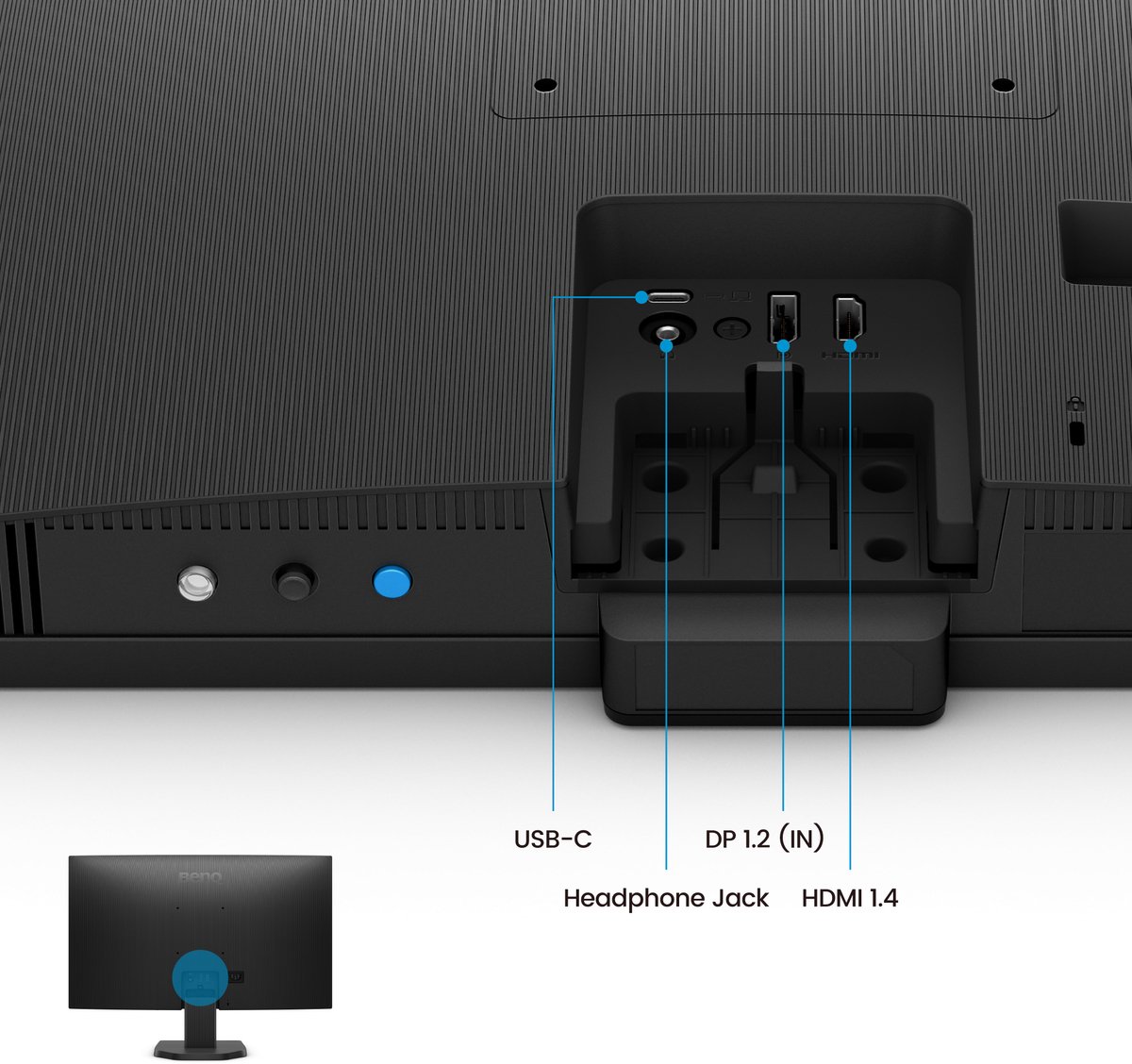 GW2790C 27" Monitor (Black) - afbeelding 4