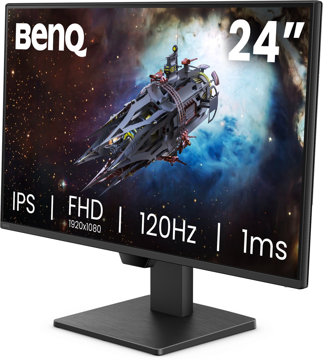 Benq gw2490p monitor 24 inch full h 10 orig - BenQ Gw2490P 23.8" Monitor (zwart)