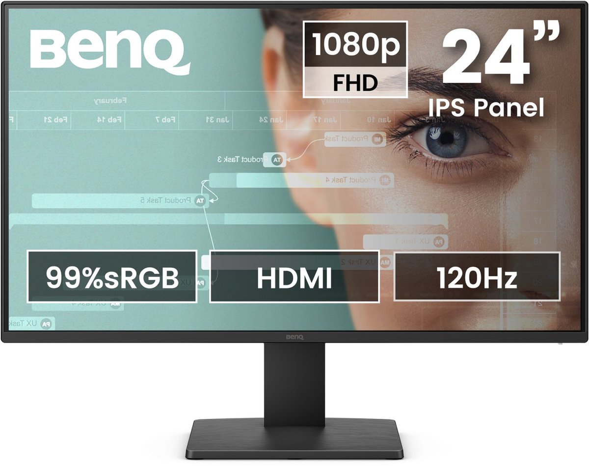 Benq gw2490p monitor 24 inch full h