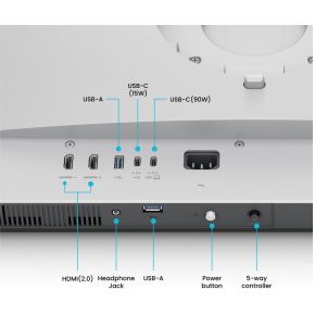MA270UP 27" 4K Glossy Monitor for MacBook - afbeelding 4