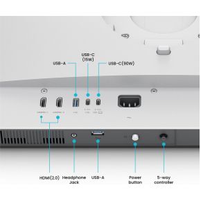 MA320U 31.5" Monitor (White) - afbeelding 3