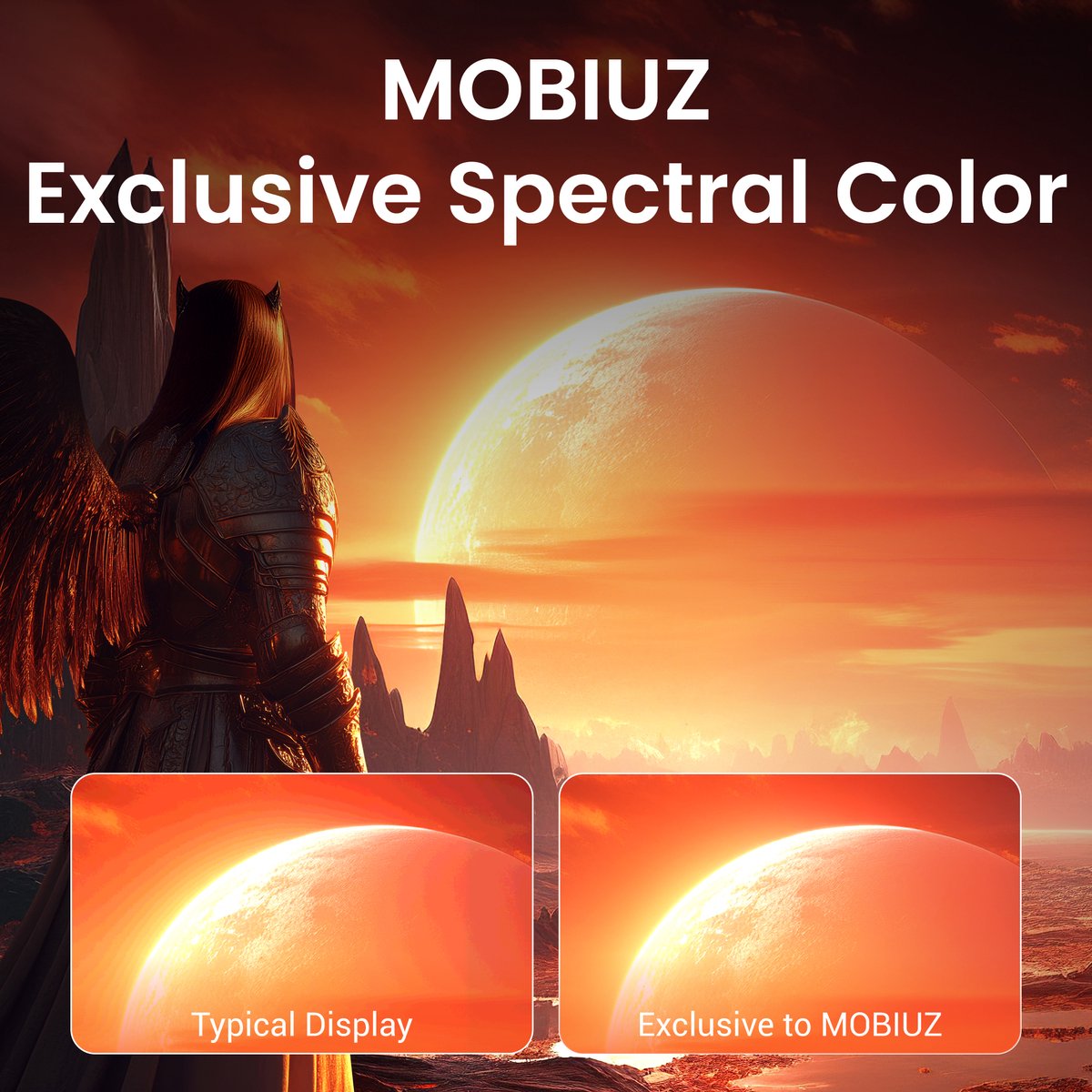BenQ EX271QZ MOBIUZ OLED gaming monitor, productafbeelding 6