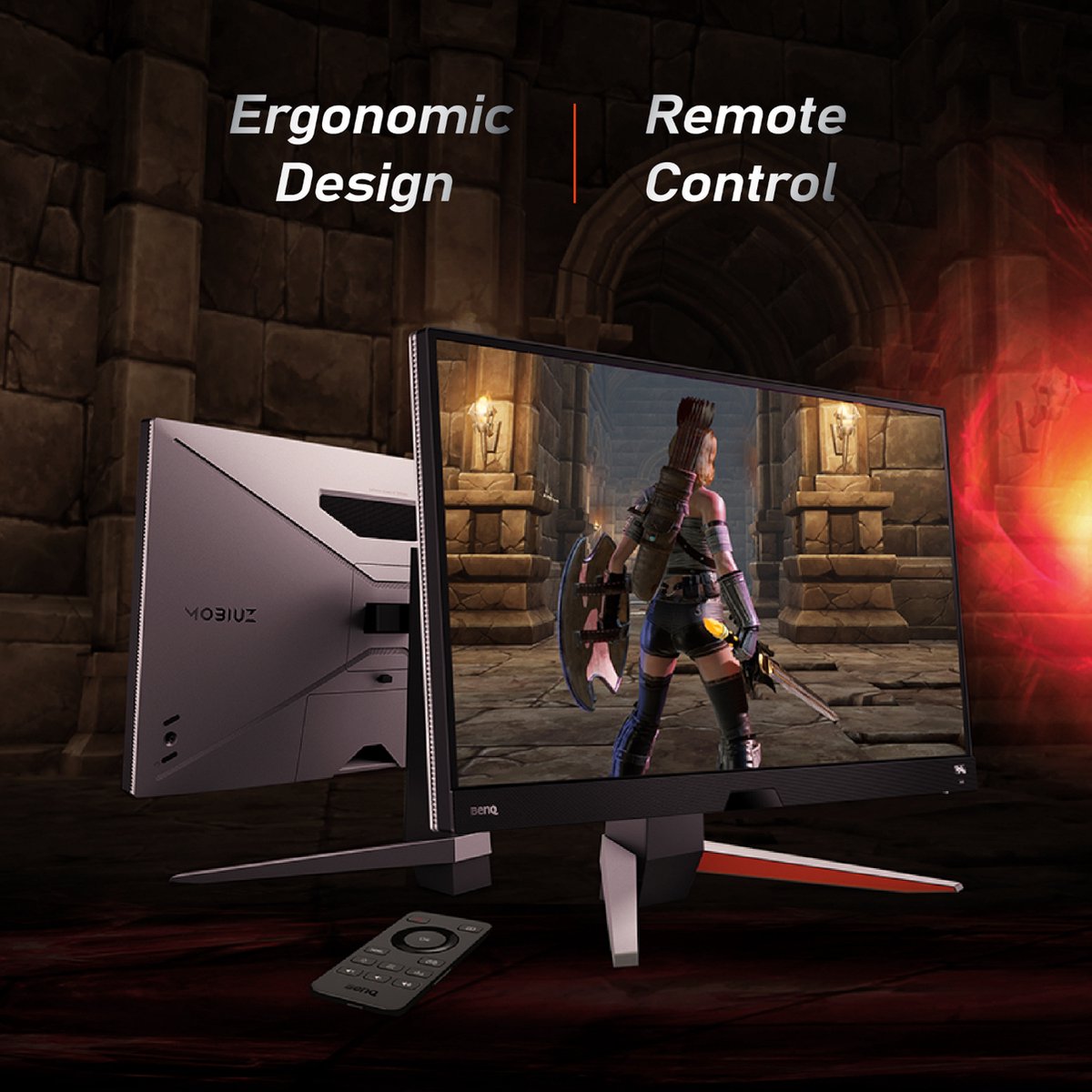 MOBIUZ EX2710Q 27" Monitor (Black) - afbeelding 2