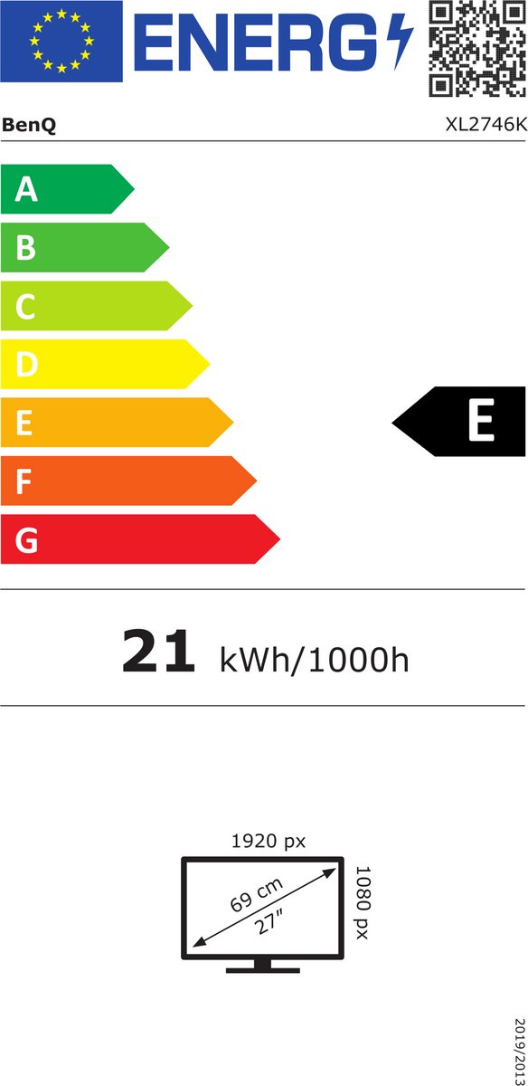 Benq Zowie 27 Xl2746K 240Hz E-Sports monitor - afbeelding 6