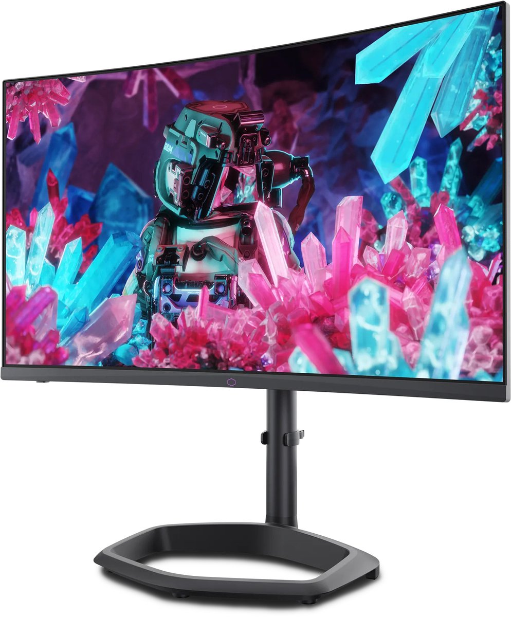 Cooler Master Gm27Qp-Ek - Led-Monitor 27'' Va - Curved (1500R) - 2560 X 1440 - afbeelding 6
