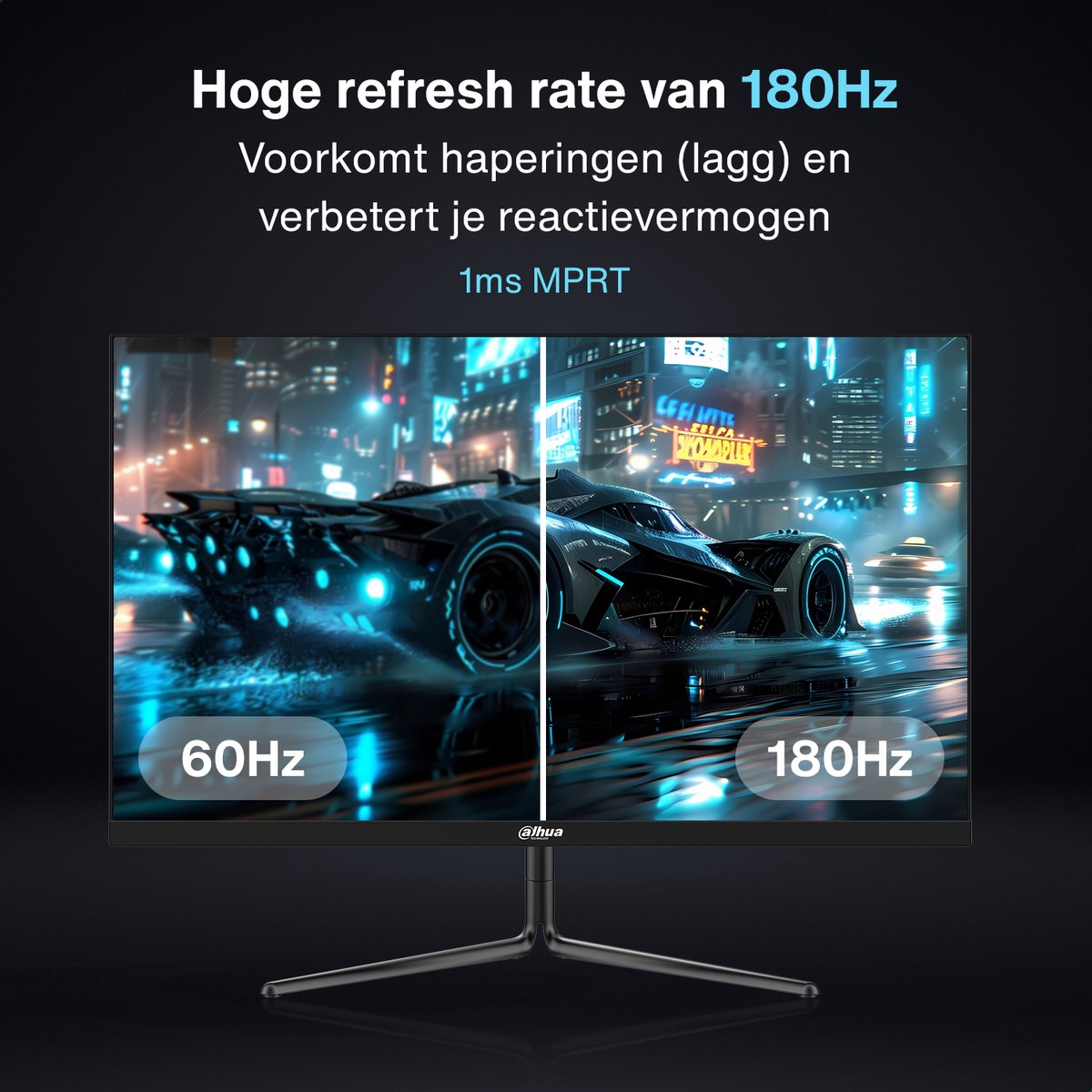 Dahua lm27 e231 full hd ips monitor 3 orig - Dahua Lm27-E231 - 1ms 27" Monitor (Black)