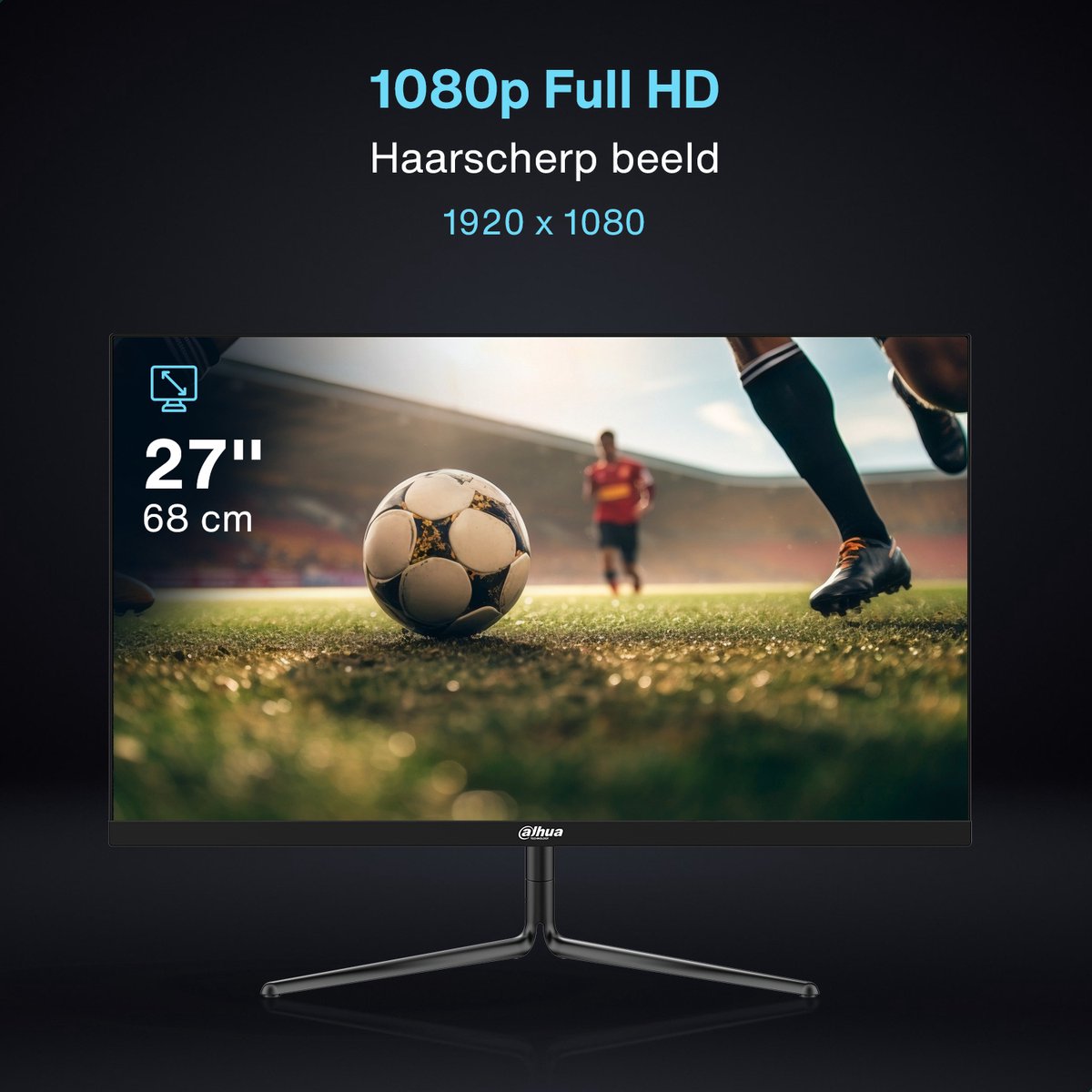 Dahua lm27 e231 full hd ips monitor 4 orig - Dahua Lm27-E231 - 1ms 27" Monitor (Black)