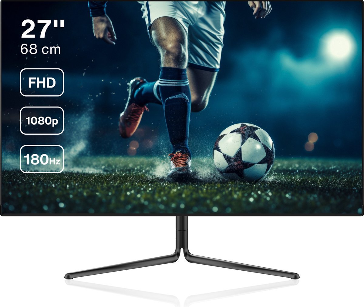 Dahua Dahua Lm27-E231 - Full Hd Ips Gaming Monitor - 27 Inch - 180Hz - 1Ms - Inclusief Displayport Kabel